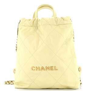 Chanel 22 Chain Backpack Quilted #241404C49B